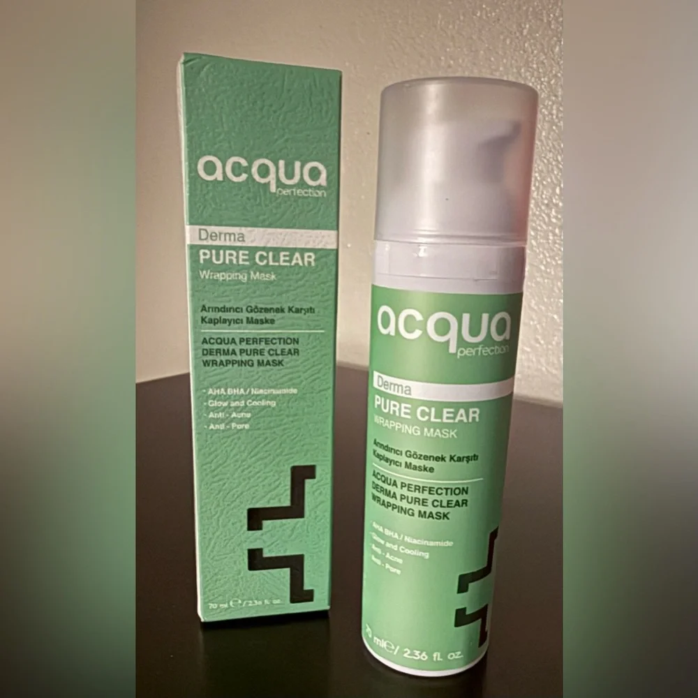 Acqua Perfection Derma Pure Clear Wrapping Mask AHA BHA Niacinamide 70ml